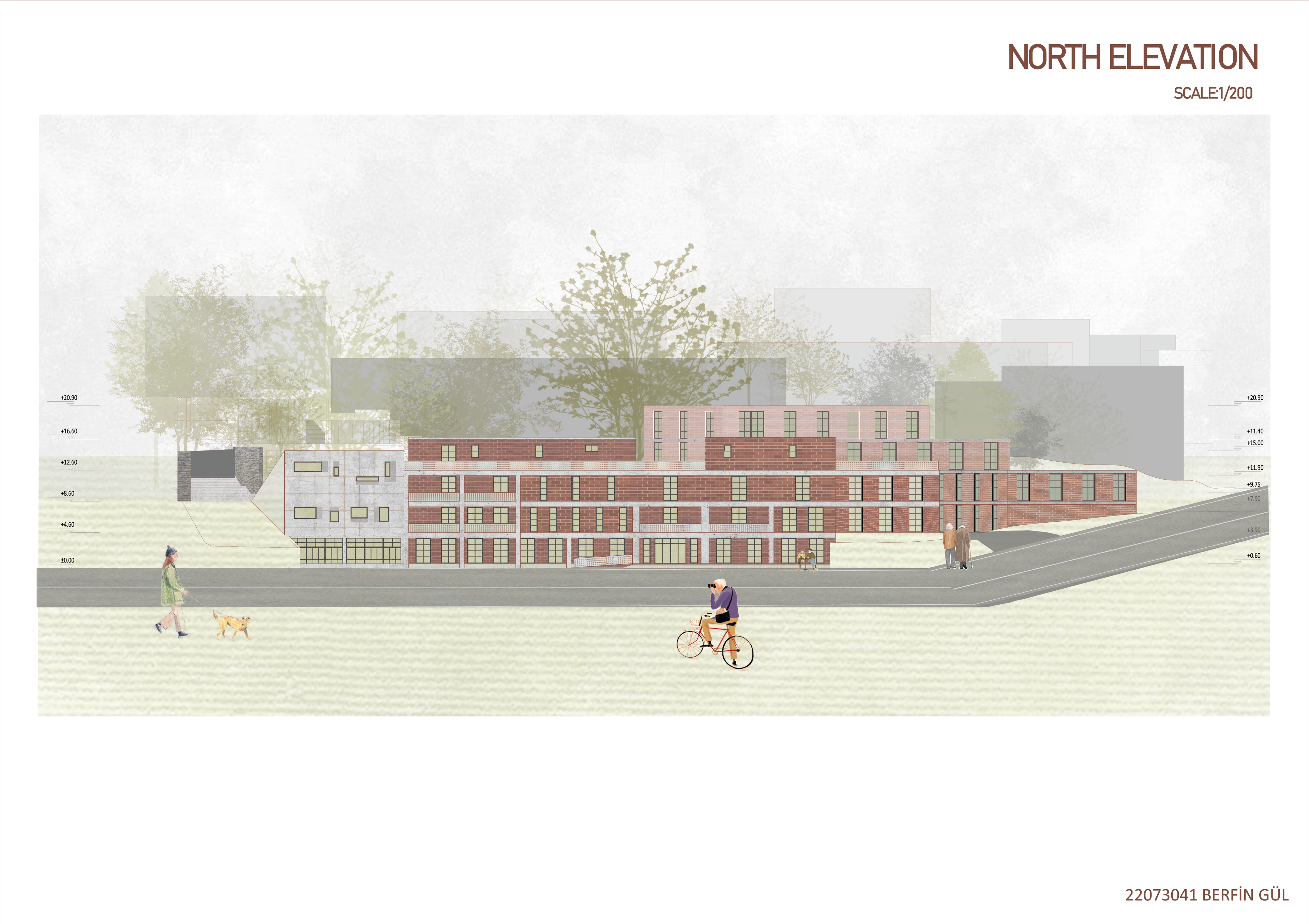YUMAK — North Elevation 1:200